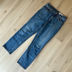 Rag & Bone Wren High-Rise Slim Straight Jeans
